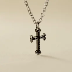 Marc Orian Colliers Fantaisie|Colliers > Collier Jodoc Acier Blanc