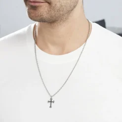 Marc Orian Colliers Fantaisie|Colliers > Collier Jodoc Acier Blanc