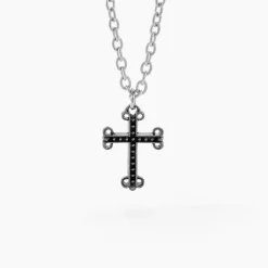 Marc Orian Colliers Fantaisie|Colliers > Collier Jodoc Acier Blanc