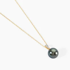 Marc Orian Colliers|Colliers Avec Pierres > Collier Jodocus Or Jaune Perle De Tahiti Oxyde Zirconium