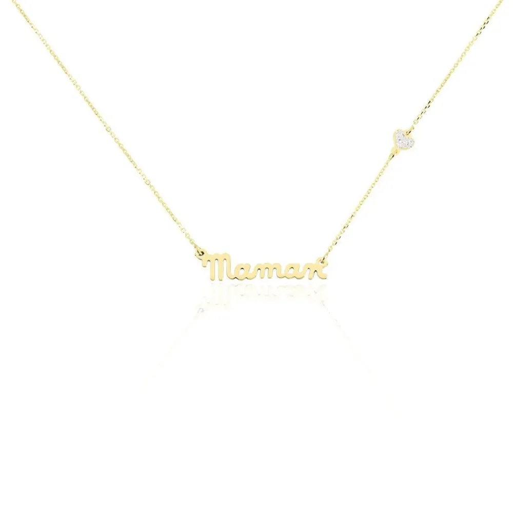 Marc Orian Colliers Cœur|Colliers > Collier Jolinne Or Jaune