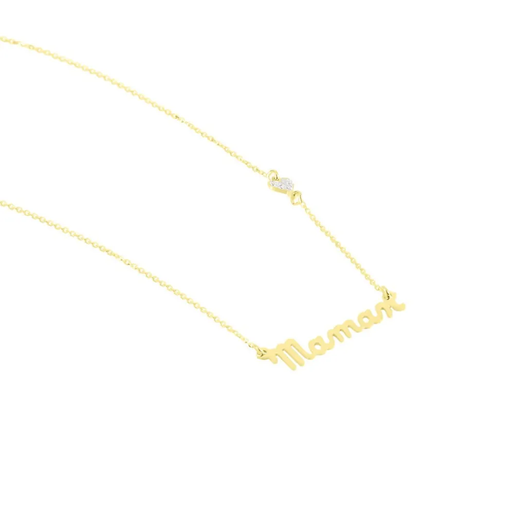 Marc Orian Colliers Cœur|Colliers > Collier Jolinne Or Jaune