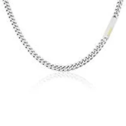 Collier Jourdan Olympe Acier Blanc