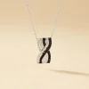 Collier Julianne Or Blanc Diamant