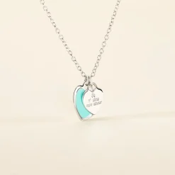 Marc Orian Colliers Fantaisie|Colliers > Collier Kalliopea Argent Blanc