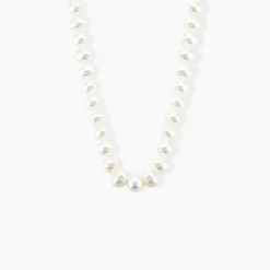 Collier Kanwal Or Jaune Perle De Culture