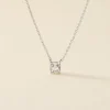 Collier Kariane Argent Blanc Oxyde De Zirconium