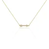 Collier Karitate Plaqué Or Oxydes De Zirconium
