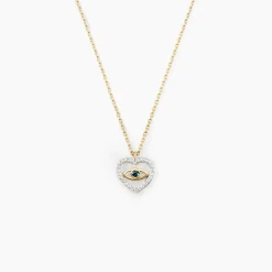 Marc Orian Colliers Cœur|Colliers > Collier Katriona Or Jaune Topaze Oxyde De Zirconium