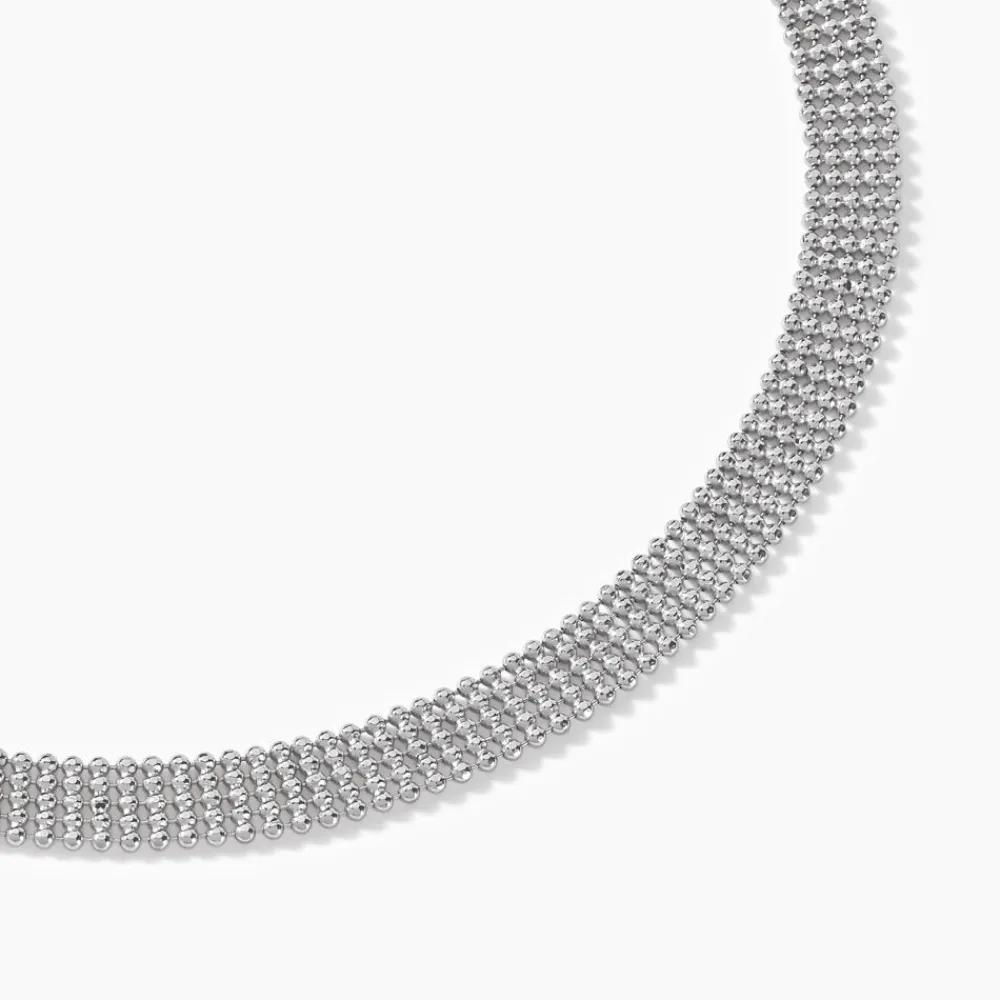 Marc Orian Colliers|Colliers Argent > Collier Kelline Argent Blanc