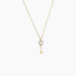 Marc Orian Colliers Diamant|Colliers > Collier Key Or Jaune Diamant
