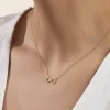 Marc Orian Colliers|Colliers Avec Pierres > Collier Klothilda Or Jaune Oxyde De Zirconium