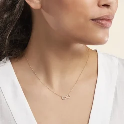 Marc Orian Colliers|Colliers Avec Pierres > Collier Klothilda Or Jaune Oxyde De Zirconium