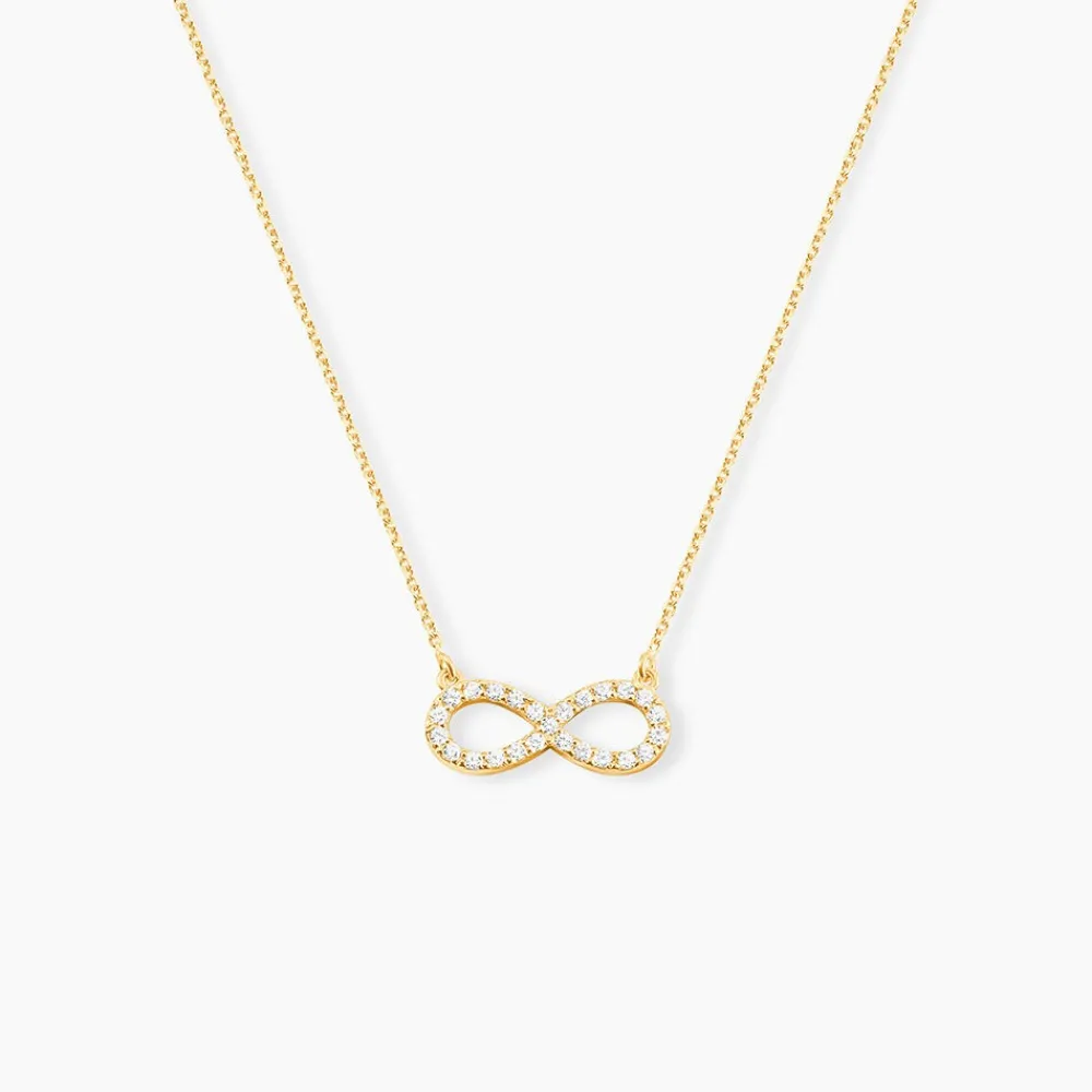 Marc Orian Colliers|Colliers Avec Pierres > Collier Klothilda Or Jaune Oxyde De Zirconium