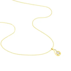 Marc Orian Colliers|Colliers Avec Pierres > Collier Koline Or Jaune Oxyde De Zirconium