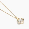 Marc Orian Colliers Cœur|Colliers > Collier Lachina Or Bicolore Oxyde De Zirconium