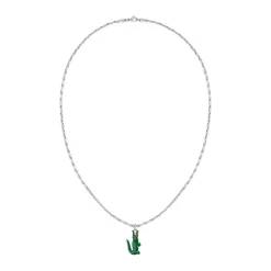 Collier Lacoste Arthor Acier Blanc