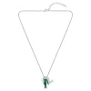 Collier Lacoste Umpire Acier Blanc Perle D'imitation
