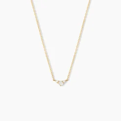 Marc Orian Colliers Diamant|Colliers > Collier Laurentius Or Jaune Diamant Synthétique