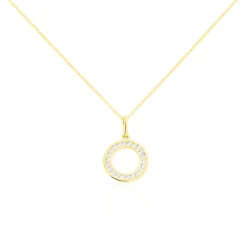 Marc Orian Colliers|Colliers Avec Pierres > Collier Lavance Or Jaune Oxydes