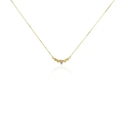 Marc Orian Colliers Diamant|Colliers > Collier Laverna Or Jaune Diamant