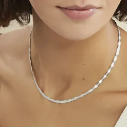 Marc Orian Colliers Fantaisie|Colliers > Collier Leonte Argent Blanc