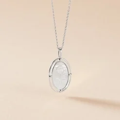 Collier Lilibeth Argent Blanc Nacre