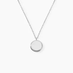 Collier Lilibeth Argent Blanc