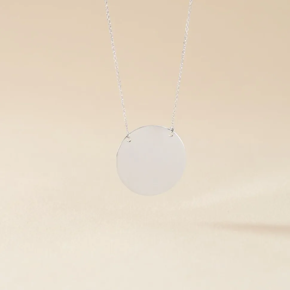 Collier Lisa Or Blanc