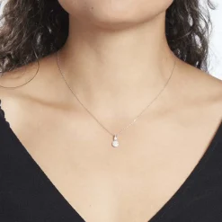 Marc Orian Colliers Diamant|Colliers > Collier Lisyae Or Blanc Diamant