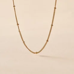 Collier Liza Plaqué Or Jaune