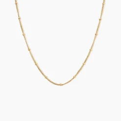 Collier Liza Plaqué Or Jaune