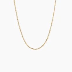 Collier Liza Plaqué Or Jaune