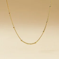 Collier Liza Plaqué Or Jaune