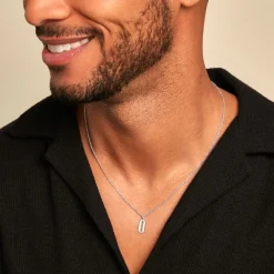 Marc Orian Colliers Fantaisie|Colliers > Collier Loan Argent Blanc