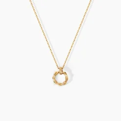 Collier Lou Plaqué Or Jaune
