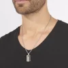 Collier Lovaina Acier Blanc