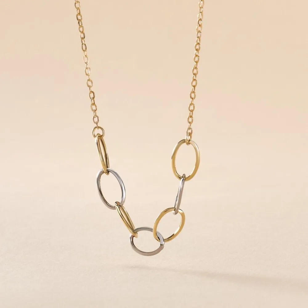 Marc Orian Colliers|Colliers Femme > Collier Lucette Or Bicolore