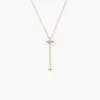 Marc Orian Colliers|Colliers Avec Pierres > Collier Lumiere Or Jaune Oxyde De Zirconium