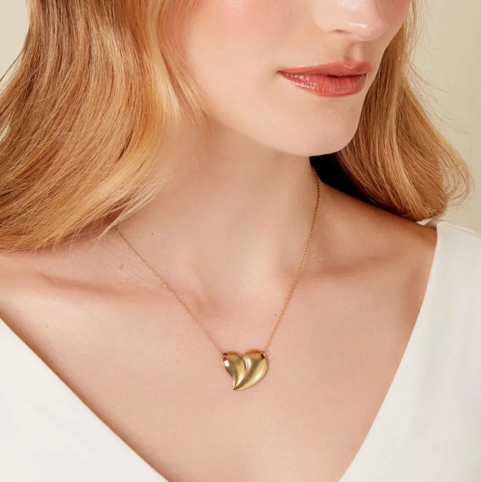 Collier Madlie Acier Jaune