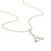 Marc Orian Colliers|Colliers Avec Pierres > Collier Madli Or Bicolore Topaze