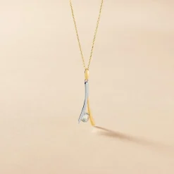 Marc Orian Colliers|Colliers Avec Pierres > Collier Madli Or Bicolore Topaze