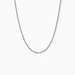 Marc Orian Colliers Fantaisie|Colliers > Collier Maille Argent Casper