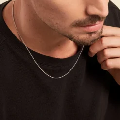 Marc Orian Colliers Fantaisie|Colliers > Collier Maille Argent Casper