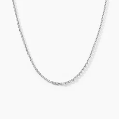 Marc Orian Colliers Fantaisie|Colliers > Collier Maille Argent Claudine