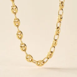 Collier Maille Dami Maille Grain De Cafe Or Jaune