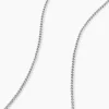 Marc Orian Colliers Fantaisie|Idées Cadeaux Homme > Collier Maille Piato Argent Blanc