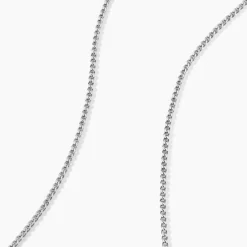 Marc Orian Colliers Fantaisie|Idées Cadeaux Homme > Collier Maille Piato Argent Blanc
