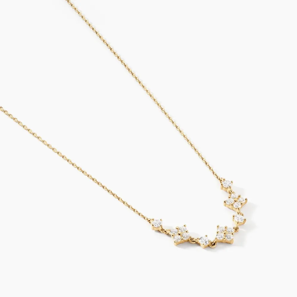 Marc Orian Colliers|Colliers Avec Pierres > Collier Majestueuse Or Jaune Oxyde De Zirconium