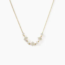 Marc Orian Colliers|Colliers Avec Pierres > Collier Majestueuse Or Jaune Oxyde De Zirconium